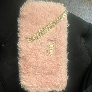 Juicy Couture Pink Fur pouch